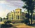 The Palace of Prince Wilhelm at Babelsberg by Carl Daniel Freydanck, 1838