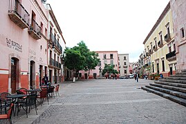 Plaza de San Agustin in Zacatecas.