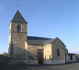 The church in Saint-Mary-le-Plain