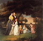 The Artist and His Family, 1795. Pennsylvania Academy of Fine Arts