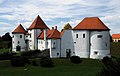 April: Schloss Varaždin, Kroatien
