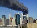 Image 26The World Trade Center on fire during the September 11 attacks (from Contemporary history)