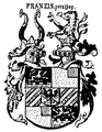 Wappen derer von Franzin von Zinnenberg (1650)