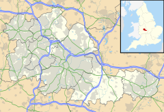 Bordesley is located in West Midlands county