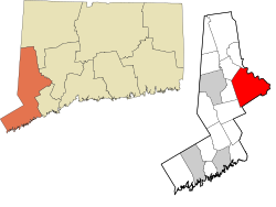 Newtown's location within the Western Connecticut Planning Region and the state of Connecticut