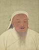 Posthumous, 14th century Yuan Dynasty portrait of Genghis Khan