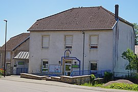 The town hall in Flagy