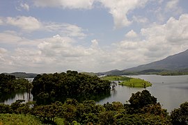 A view from Banasura Dam
