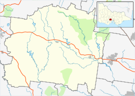 Wallace is located in Shire of Moorabool