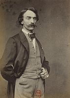 Robert Jefferson Bingham, portrait of Gérôme, between 1860 and 1875