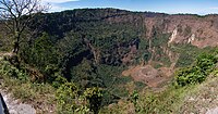 Krater im Park „El Boquerón“