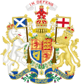 Coat of Arms of the United Kingdom as used in Scotland, 1837-1952
