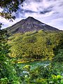 Image 38Arenal Volcano National Park is one of the country's tourist attractions. (from Costa Rica)