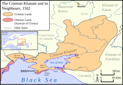 The Crimean Khanate in 1502