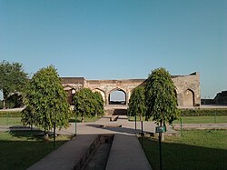 Burhanpur, Audienzhalle (Diwan-i-Khas) im Fort Shahi Qila