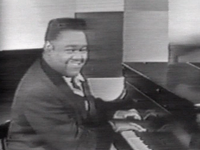 Fats Domino singing "Blueberry Hill" on The Alan Freed Show c. 1956
