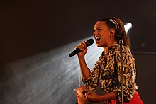 Kitson-Mills with Kimberose at the Festival du bout du monde [fr] in 2019