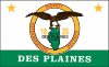 Flag of Des Plaines, Illinois