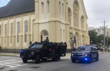 SWAT units impose a curfew across Charleston County, South Carolina, on May 31, 2020