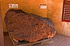 The main piece of the Mundrabilla meteorite.