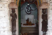 The deity in the garbhagriha