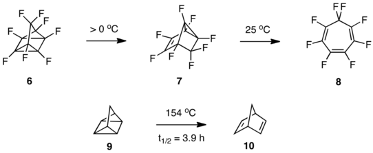 unique chemistry of perfluoroquadricyclane