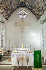 Rainiai chapel interior
