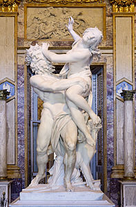 Rape of Proserpina (1621–1622) by Gian Lorenzo Bernini (Borghese Gallery)