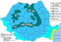 Image 4Romania map of Köppen climate classification, according with Clima României from the Administrația Națională de Meteorologie, Bucharest 2008 (from Geography of Romania)
