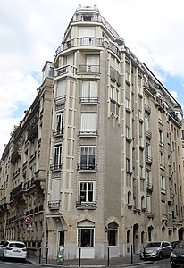 Apartment building, Rue Greuze (28), (Paris XVI arrondissement)