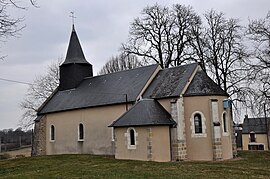 The church in Saint-Gilles