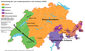 Verbreitung der Sprachen in der Schweiz