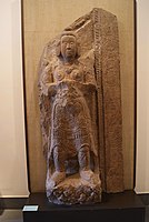 Statue of Vajrapāṇi, Long Đọi Temple, Hà Nam Province (1118–1121, Trần dynasty)