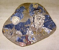 Tavka Kurgan wall painting. 5th-6th century CE.