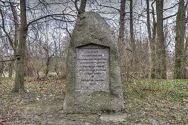 Tulladenkmal am Rhein bei Karlsruhe, gestiftet von Markgraf Maximilian von Baden (1853)[15]