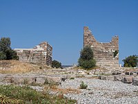 Ruins of the fortications around Halicarnassus (the Myndus Gate), 4th century BC