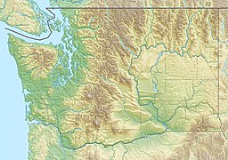 Location of Boner Lake in Washington, USA.