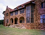 This mansion was designed in 1904 by Sir Herbert Baker. It is constructed of dressed mountain stone and brick and, from a town-planning point of view, forms an essential part of Parktown. Type of site: House