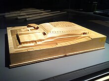 Model of Isozaki's Palau Sant Jordi(1986)