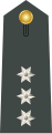 Current rank insignia of a Lochagos, since 1970