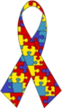 Image 3The puzzle piece symbol as used in the autism awareness ribbon used by Autism Speaks (from Autism)