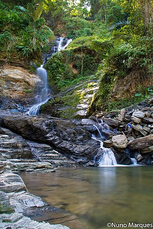 Der Berloi-Wasserfall