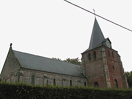 The church of Bosmont-sur-Serre