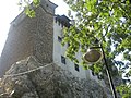 The shield wall of Törzburg (Bran Castle) in Transylvania