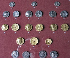 Gold and silver coins of Ptolemies