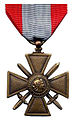 Croix de guerre des théâtres d'opérations extérieures with 1 palm