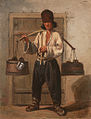 Russian peddler by Emile Francois Dessain, 1882