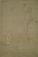 Study for soldiers in this Resurrection of Christ, c. 1500