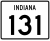 State Road 131 marker