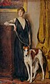 Baronin Kitty Rothschild, (Wien, Belvedere) 1916, Öl auf Leinwand, 215 × 128,5 cm